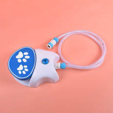 Outdoor Step-On Dog Water Fountain - Auto Sprinkler and Activated Dispenser With Hose for Cats and Dogs