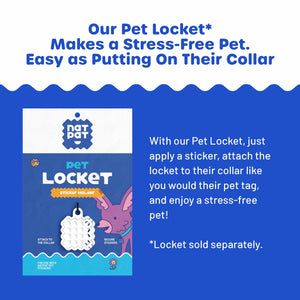 NATPAT Pet Tick Repellent Patches | Proven Natural Tick Protection for Dogs & Cats | Safe for Pets | Non-Toxic, Easy to Apply - 48 Patches - Locket Sold Separately