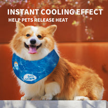 ALL FOR PAWS Chill Out Dog Ice Bandana, Instant Cooling Pet Bandana, Breathable Scarf Dog Cat Ice Collar for Summer, Small(11.8-14.4 inches)