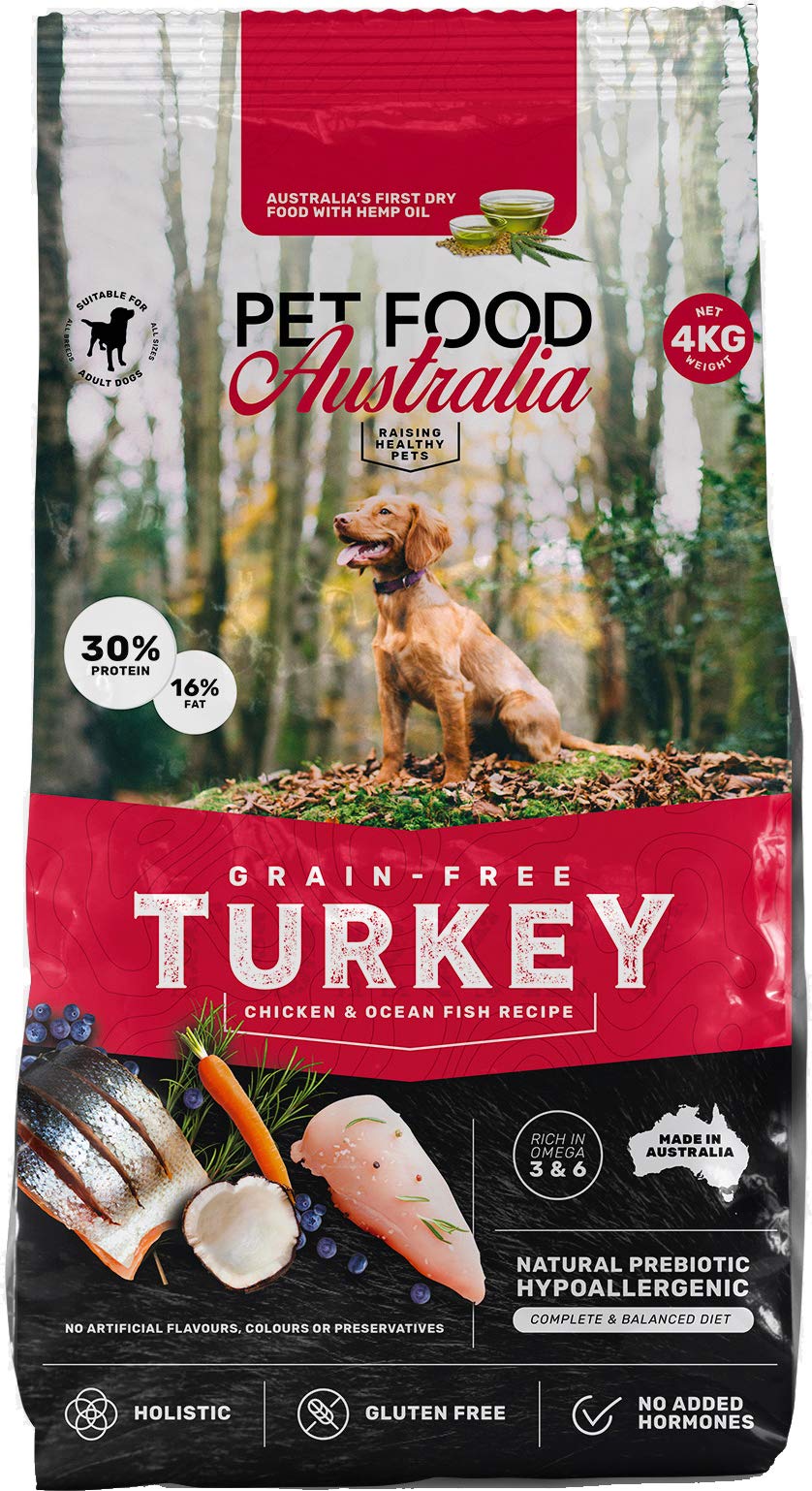 Pet Food Australia Grain Free Turkey & Hempseed Oil