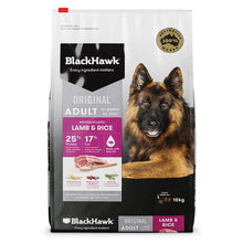 Black Hawk Lamb and Rice Adult Dog Food 10 kg, 10 Kilograms