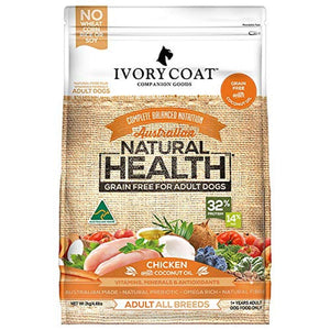 Ivory Coat Adult and Senior Chicken & Coconut 2kg Grain Free Dog Food