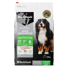 Black Hawk - Dry Dog Large Breed Food, Chicken, Adult and Senior, 20kg