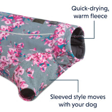 RUFFWEAR - Climate Changer Quick Drying, Breathable Fleece Jacket for Dogs, Blossom, Large
