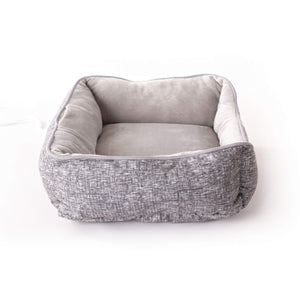K&H Pet Products Mother's Heartbeat Heated Dog Bed with Bone Pillow